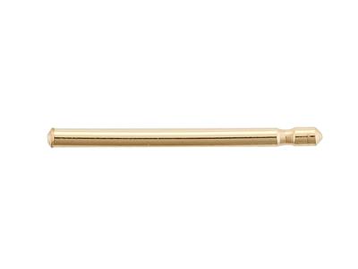 Einfacher Stiel Für Ohrstecker 0,7 X 13mm, 18k Gelbgold. 07402-bis,propaar