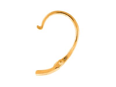 Brisur In Gelbgold 18k. Ref. 07413-4, Pro Paar - Standard Bild - 2