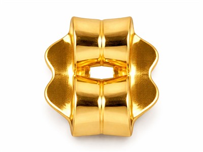 Gefranster Belgischer Poussette, Gelbgold18k. Ref. 07401-bis, Das Paar - Standard Bild - 2