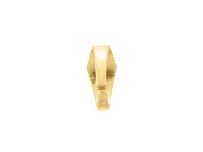 Geschlossener Dreieckiger Trapezring 7,5 X 3,5 Mm, 18k Gelbgold. Ref. 07230 - Standard Bild - 1