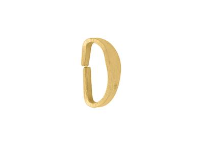 Geschlossene Dreieckige Schlaufe 9 X 4 Mm, 18k Gelbgold. Ref. 07231 - Standard Bild - 1