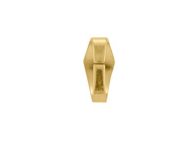 Geschlossene Dreieckige Schlaufe 9 X 4 Mm, 18k Gelbgold. Ref. 07231 - Standard Bild - 2