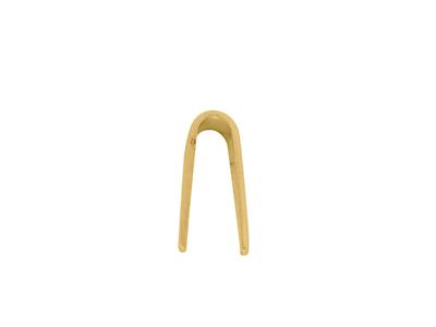 Dreieckiger Trapezring 8,5 X 2 Mm, 18k Gelbgold. Ref. 07251-1 - Standard Bild - 1