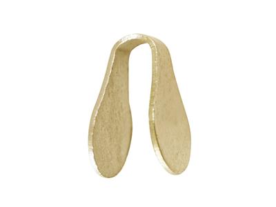 Flacher Endstück 5 Mm, Gelbgold 18k. Ref. 07093
