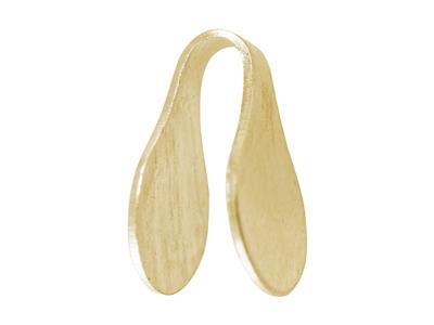 Flacher Endstück 7 Mm, 18k Gelbgold. Ref. 07093