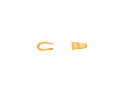 Endstück Für Identitätsmarke, 3,60 X2,10 Mm, 18k Gelbgold