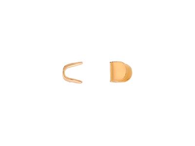 Endstück Für Identitätsmarke, 5 X 5,45 Mm, 18k Gelbgold