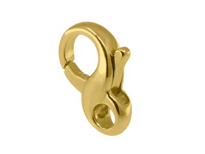 Handschellenverschluss In Achtform 9,80 Mm, 18k Gelbgold. Ref. 17067 - Standard Bild - 2