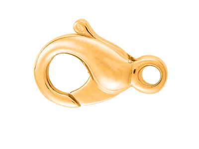 Handschellenverschluss Im Geschmolzenen Barockstil 17 Mm, 18k Gelbgold. Ref. 17018