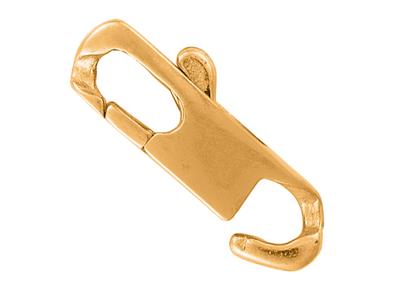 Handschellenverschluss Im Glied, 23,5 X 7 Mm, 18k Gelbgold 3n
