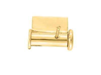 Broschensystem Pump Hook 7 Mm, 18k Gelbgold. Ref. 07211-2