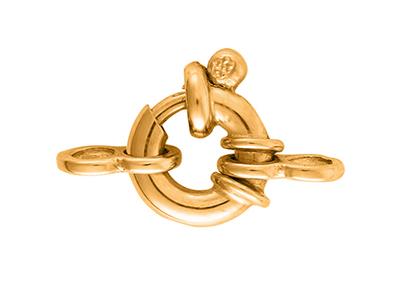 Seemannsring Mit Doppelring 6 Mm, 18k Gelbgold. Ref. 17192