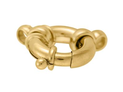 Seemannsring Mit Doppelring 22 Mm, 18k Gold. Ref. 07193 - Standard Bild - 2