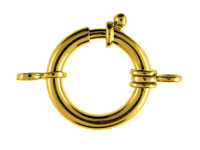 Seemannsring Mit Doppelring 19 Mm, 18k Gelbgold. Ref 17000 - Standard Bild - 1