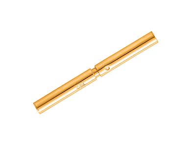 Bajonettverschluss Innendurchmesser 1,3 Mm, 18k Gelbgold. Ref. 27025 - Standard Bild - 2