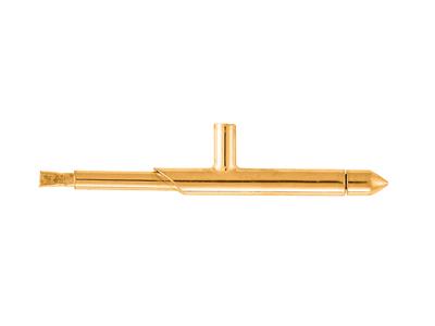 Syst 07530 Pompe Brut Sans Calotte Or Jaune 18k