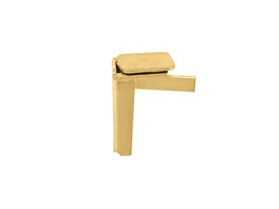 Klickverschluss 5,5 Mm, 18k Gelbgold. Ref. 07167 - Standard Bild - 3