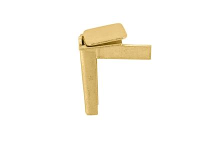 Klickverschluss 6,5 Mm, 18k Gelbgold. Ref. 07167 - Standard Bild - 3