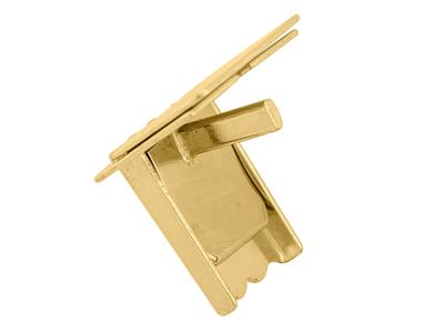 Klickverschluss 8 Mm, 18k Gelbgold.ref. 07167 - Standard Bild - 2
