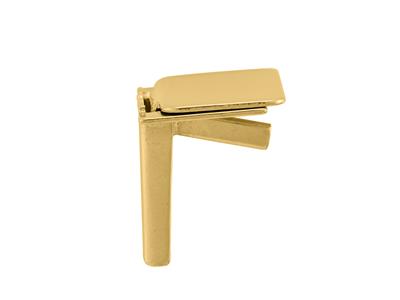 Klickverschluss 8 Mm, 18k Gelbgold.ref. 07167 - Standard Bild - 3