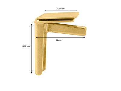 10 MM Ratschenverschluss, 18k Gelbgold. Ref. 07167 - Standard Bild - 5