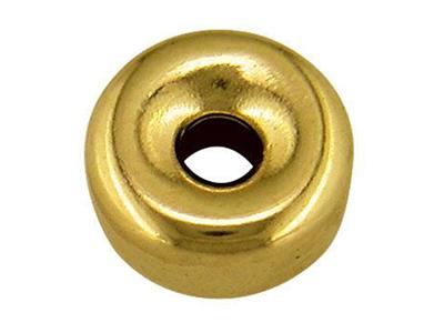 Glatte Zwischenperle 5,90 Mm, 18k Gelbgold 3n