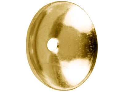 Schalen 605, 18kt Gelbgold, 3mm, 6er-pack, 100  Recyceltes Gold