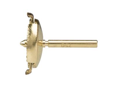 System Guardian Confort Großes Modell, 18k Gelbgold. Ref. 8100 Gm, Das Paar - Standard Bild - 3