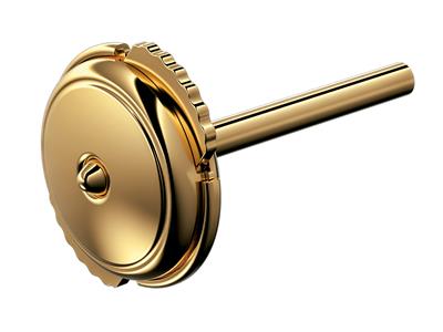 Smartlock-system 7 Mm, 12 MM Schaft, 18k Gelbgold 3n, Pro Stück