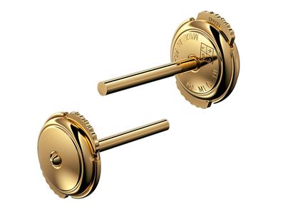 Smartlock-system 7 Mm, 12 MM Schaft, 18k Gelbgold 3n, Pro Stück - Standard Bild - 5