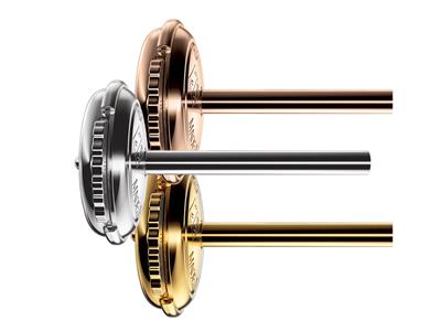 Smartlock-system 7 Mm, 12 MM Schaft, 18k Gelbgold 3n, Pro Stück - Standard Bild - 6