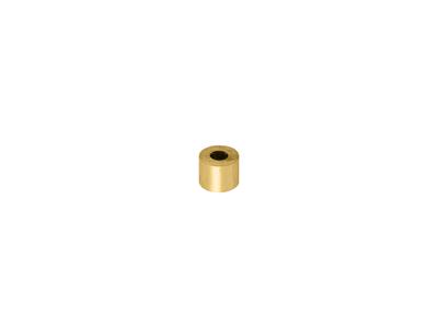 Zylindrische Hülse Für Runden Stein3 Mm, Gelbgold 18k. Ref. 4449-09 - Standard Bild - 2