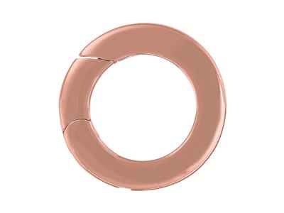 Unsichtbarer Verschluss 13,50 Mm, Flachrohr, Rotgold 18k 5n - Standard Bild - 1