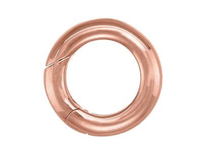 Unsichtbarer Verschluss 10 Mm, Rundrohr, Rotgold 18k 5n - Standard Bild - 1