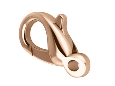 Gegossener Barock-menottenschluss, 9 Mm, 18 Karat Rotgold 4n. Ref. 37033 - Standard Bild - 2
