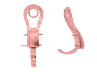 Clip-ohrringe System 22 Mm, 18 Karat Rotgold. Ref 7335-bis, Das Set - Standard Bild - 1