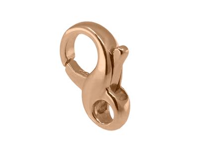 Knebelverschluss In Form Einer Acht15,70 Mm, 18k Rotgold. Ref. 17069 - Standard Bild - 2