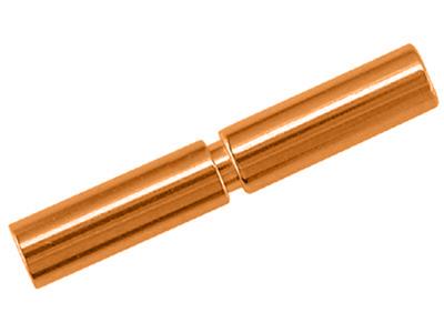 Bajonettverschluss Innendurchmesser 2,1 Mm, 18k Rotgold 5n. Ref. 17160 - Standard Bild - 2
