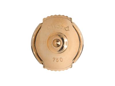 Altor Verschlusssystem Für Ohrringe, 6 Mm, 18k Rotgold 5n .ref.  Alt02, Pro Stück - Standard Bild - 2