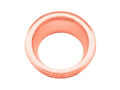 Konische Bate 4,5 X 0,6 Mm, Für Runden Stein 3,9 Mm, 18k Rotgold. Ref. 04450