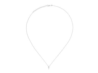 Halskette Forçat, Mit Beweglichem Perlenband, 425 Cm, 18k Weigold