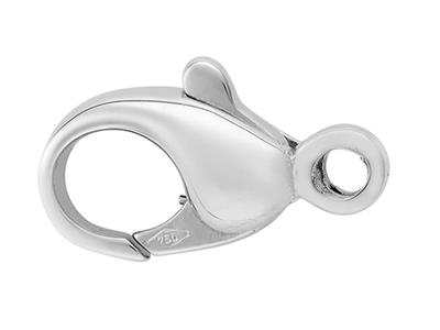 Geschmolzener Barocker Handschellenverschluss 13 Mm, 18k Weigold. Ref. 07011-1