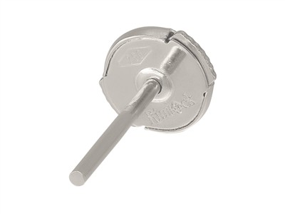 Syst Rimlock 7,08mm Or Gris Rh 18k La Piece Tige 10,8mm - Standard Bild - 2