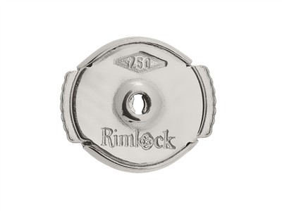 Syst Rimlock 7,08mm Or Gris Rh 18k La Piece Tige 10,8mm - Standard Bild - 3