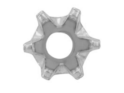 Fassung 6 Fassung Für Runden Stein 3,9 Mm, 18k Palladium Graugold Pd 12,5. Ref. 01007 - Standard Bild - 2