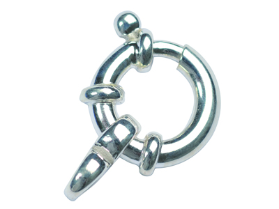 Seemannsring 14 MM Mit Ring, Silber925. Ref. 27095