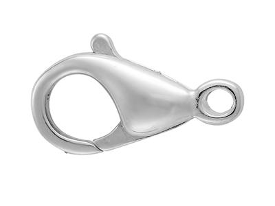 Barocker Karabinerverschluss 15 Mm,silber 925. Ref. 2703315