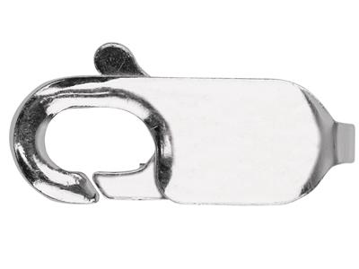 Karabinerhaken, Oval, 11mm, Sterlingsilber