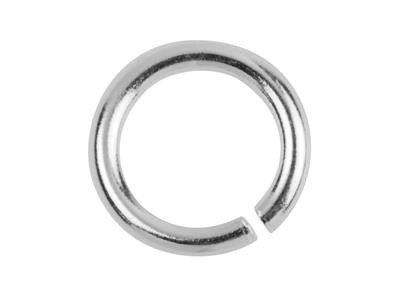Schwerer Endring 4 Mm, Silber 925. Ref. 07103 - Standard Bild - 2