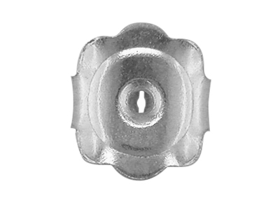 Belgische Poussette, 925er Silber. Ref.07406, Das Paar - Standard Bild - 3